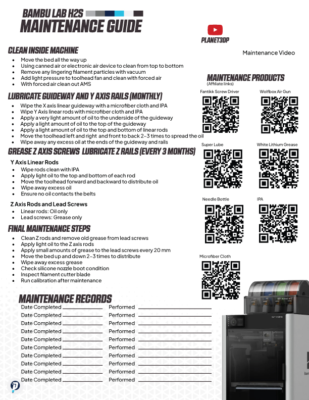 H2S Maintenance Guide