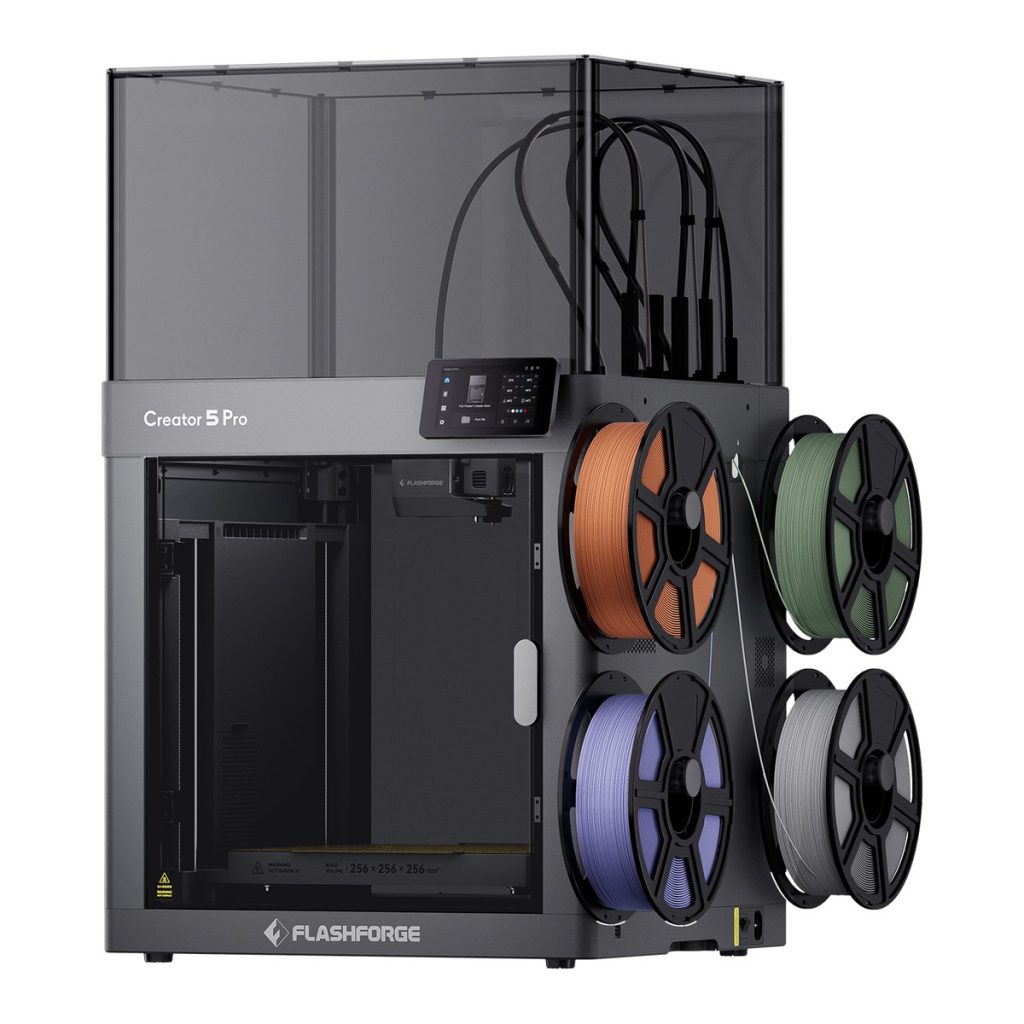 Flashforge Creator 5 Pro tool-changer 3D printer