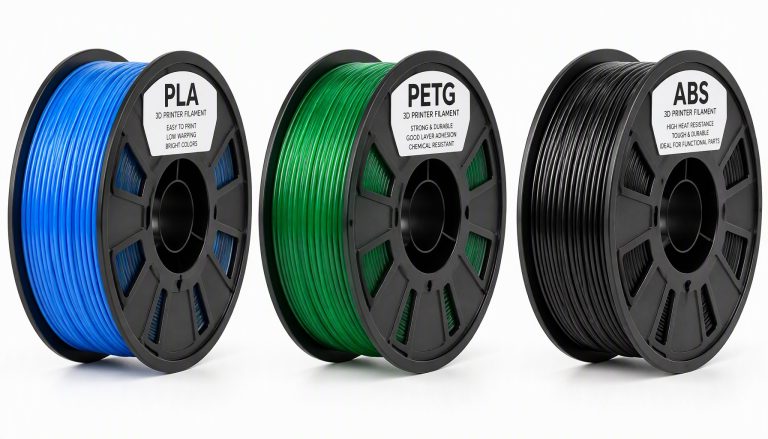 PLA vs PETG vs ABS: Which Filament Should You Use?