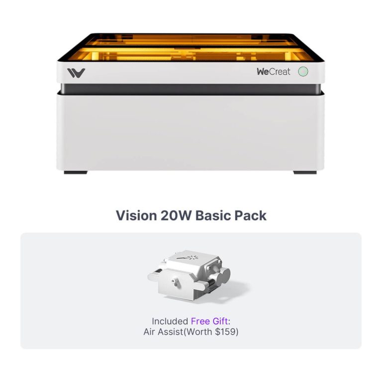 WeCreat Vision laser engraver