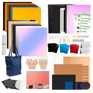 xTool Ultimate Laser Material Kit (155 pcs)
